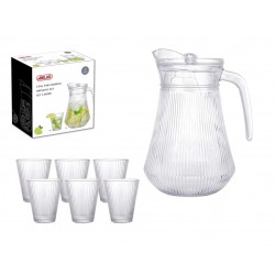 Ąsotis 1.3L su stiklinėmis 6*300ml 31031