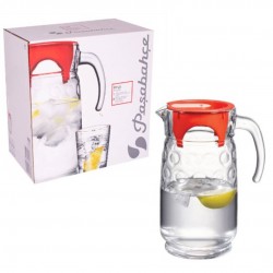 Ąsotis 1.7L su stiklinėmis 6*205ml Rings