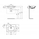 Baldinis praustuvas Ideal Standard i.life A, 64 cm