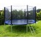 Batutas 15FT (457 cm) Sports Jump su tinklu ir kopėtėlėmis