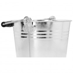 Cinkuotas metalinis kibiras, 10l