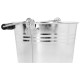 Cinkuotas metalinis kibiras, 15l Cinkuotas metalinis kibiras, 15l