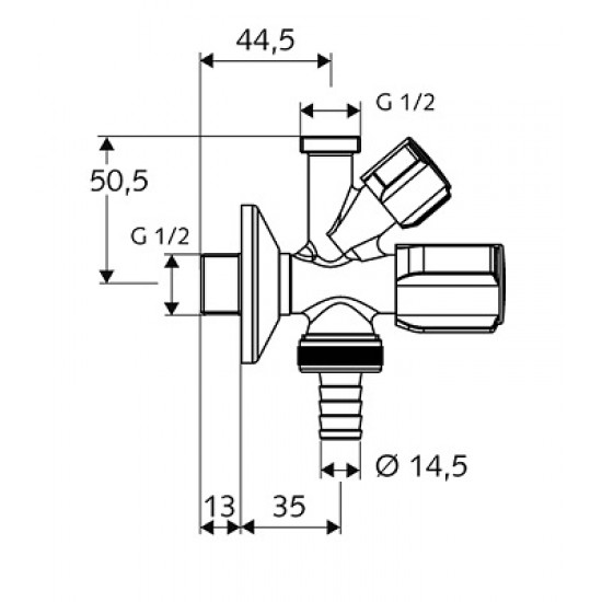 COMFORT SCHELL vent. kombinuotas1/2