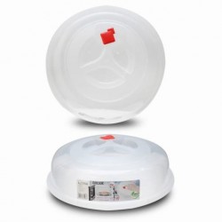 Dangtis plast.mikrobangų krosnelei 25cm regul anga