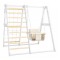 Daugiafunkcis medinis sporto kompleksas vaikams SANRO R-WOOD baltas, 108,5x109x96cm, iki 50kg