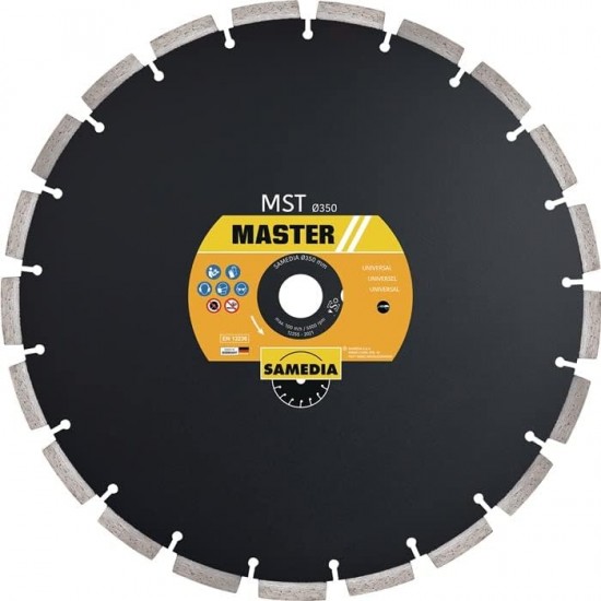 Deimantinis diskas MST 400x25,4 mm, Samedia