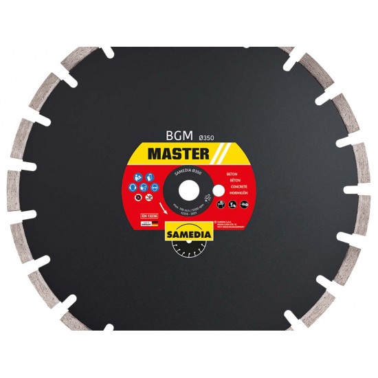 Deimantinis diskas Samedia BGM 125 x 22,23