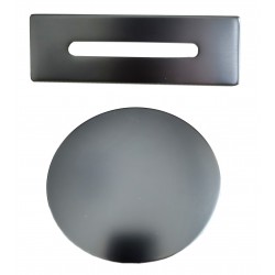 Detalė vonios sifono apdailos Gun Grey