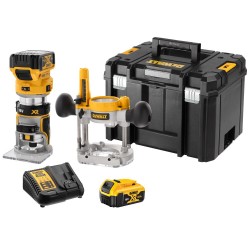 DeWALT DCW604P2 akumuliatorinis frezuoklis