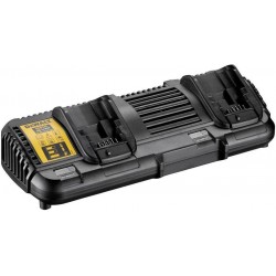 Dewalt dvigubas baterijų kroviklis 18V
