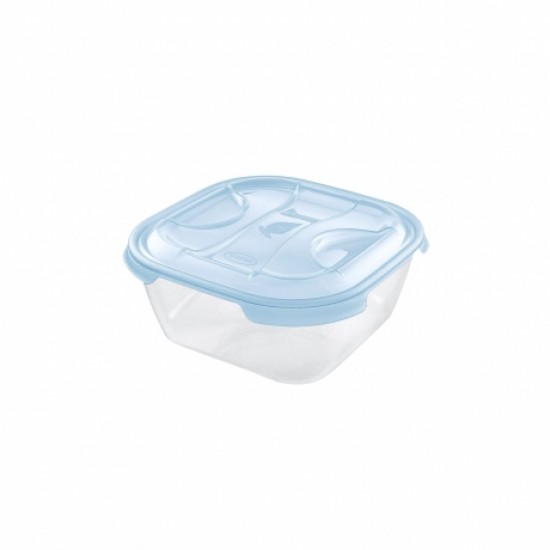 Dėžutė maistui plast.1.0L 15.8*15.8*7.5cm NUVOLA Dėžutė maistui plast.1.0L 15.8*15.8*7.5cm NUVOLA