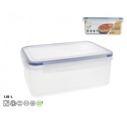 Dėžutė maistui plast. hermetinė 1.8L 20*14*9cm