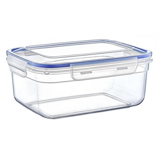 Dėžutė maistui plast. hermetinė 2.3L 21*16*9cm DEM Dėžutė maistui plast. hermetinė 2.3L 21*16*9cm DEM