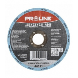 diskas metalui pjauti T41 125x2.5x22mm A30S PROLINE