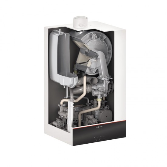 Dujinis kondensacinis katilas Viessmann Vitodens 100-W 2021, 3.2-19 kW, su momentiniu vandens ruošimu Dujinis kondensacinis katilas Viessmann Vitodens 100-W 2021, 3.2-19 kW, su momentiniu vandens ruošimu