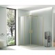 Dušo kabina AW1142 90x90 GOLD skaidri be pado
