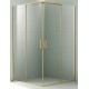 Dušo kabina AW1142 90x90 GOLD skaidri be pado