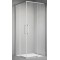 Dušo kabina ELEGANCE 100x100 chrom/skaidri be pado