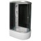 Dušo kabina R8106 kairė grey/black