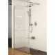 Dušo kabina Ravak Walk-in Wall, 110x200 bright alu+Transparent