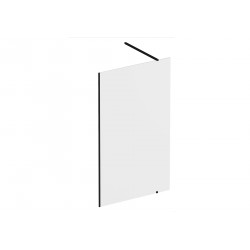 Dušo kabina Ravak Walk-In Wall, 60x80-120 Walk-In Wall Set 60,  juoda+stiklas Transparent