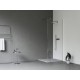 Dušo kabina Ravak Walk-In Wall, 80x80-120 Walk-In Wall Set 80, chromas+stiklas Transparent