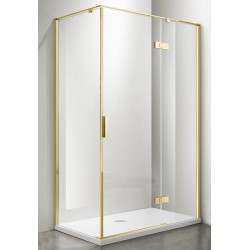 Dušo kabina WM1231 90x90 GOLD skaidri be pado