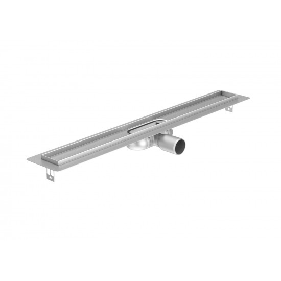 Dušo latako korpusas Aco ShowerDrain C, 65 mm su horizontaliu flanšu, 1085 mm