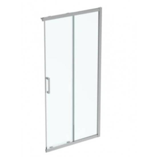 Dušo sienelė IDEAL STANDARD, Connect 2 (1000x1950) cm, profilis aliuminis, stiklas skaidrus