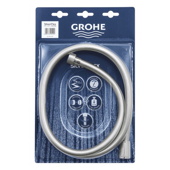 Dušo žarna GROHE Silverflex, 1.50 m