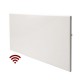 Elektrinis radiatorius Adax Neo Wi-Fi H, baltas, 20 KWT (2000 W) Elektrinis radiatorius Adax Neo Wi-Fi H, baltas, 20 KWT (2000 W)