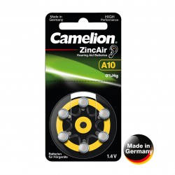 Elementai, A10/DA10/ZL10, 1,4V, CAMELION, 6 vnt.