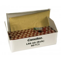 Elementai Alkaline, AA, LR06, CAMELION, 60 vnt.