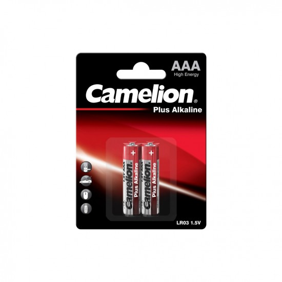 Elementai alkaline, LR03-BP2, AAA, CAMELION, 2 vnt. Elementai alkaline, LR03-BP2, AAA, CAMELION, 2 vnt.