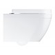 EuroCeramic pakabinamas WC puodas Rimless, baltas, Triplex nuplovimas (*16vnt/pall)