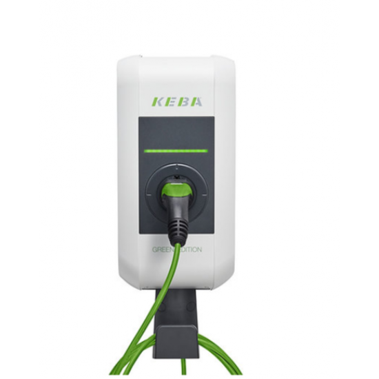 EV krovimo stotelė Keba P30 Green Edition 11 kW  6 m. kabelis