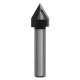 Freza TCT, V-griovelis 60 x 12,7 mm Freza TCT, V-griovelis 60 x 12,7 mm
