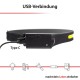 Galvos žibintuvėlis, 5W + 3W, įkraunamas USB-C, ARCAS Galvos žibintuvėlis, 5W + 3W, įkraunamas USB-C, ARCAS