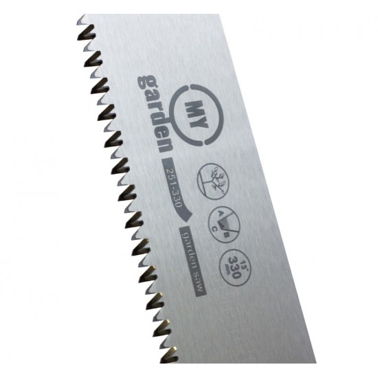 Genėjimo pjūklas 9 TPI, 330 mm Genėjimo pjūklas 9 TPI, 330 mm