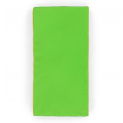 Gimnastikos čiužinys SANRO 100x50x10 cm žaliai-geltonas