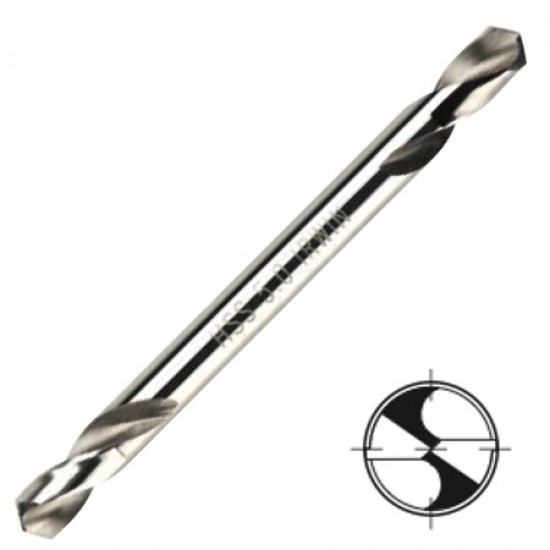 Gr. met. HSS DOUBLE-END 4,9 17,5/62 mm Gr. met. HSS DOUBLE-END 4,9 17,5/62 mm