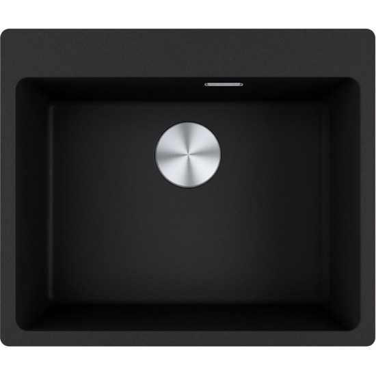 Granitinė plautuvė Franke Maris, MRG 610-54 A, Onyx, rankinis ventilis
