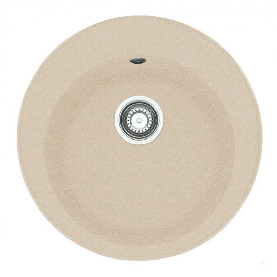 Granitinė plautuvė Franke Ronda, ROG 610-41, užkemšamas ventilis, Beige