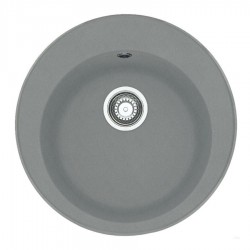 Granitinė plautuvė Franke Ronda, ROG 610-41, užkemšamas ventilis, Steingrau