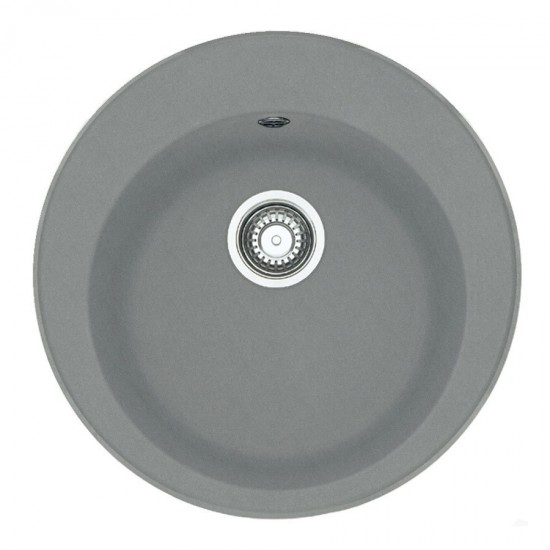 Granitinė plautuvė Franke Ronda, ROG 610-41, užkemšamas ventilis, Steingrau