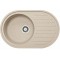 Granitinė plautuvė Franke Ronda, ROG 611, užkemšamas ventilis, Beige