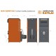 Granulinis katilas BIO KOMPAKT 20kW, su KIPI ROT POWER D20 degikliu su 190L talpa