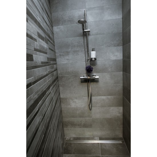 Grotelės dušo latakui ACO ShowerDrain C, Massive, 1085 mm