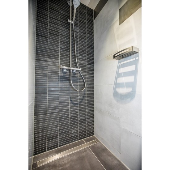 Grotelės dušo latakui ACO ShowerDrain C, Massive, 685 mm