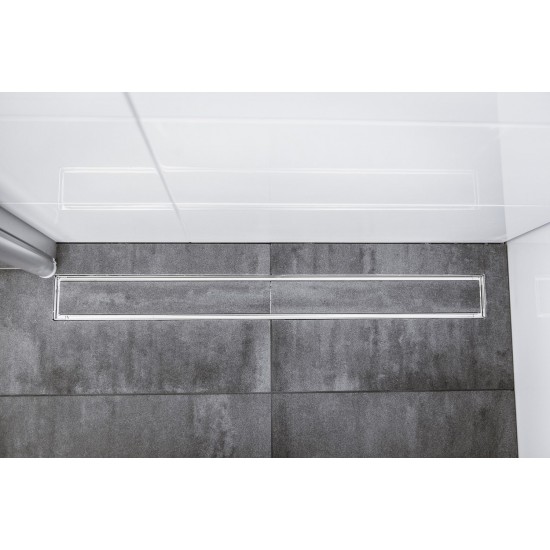 Grotelės dušo latakui ACO ShowerDrain C, Tile įklijuojamai plytelei, 885 mm Grotelės dušo latakui ACO ShowerDrain C, Tile įklijuojamai plytelei, 885 mm